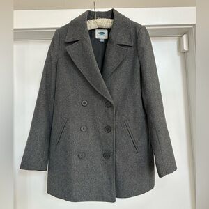 EUC Old Navy Brushed Wool Pea Coat